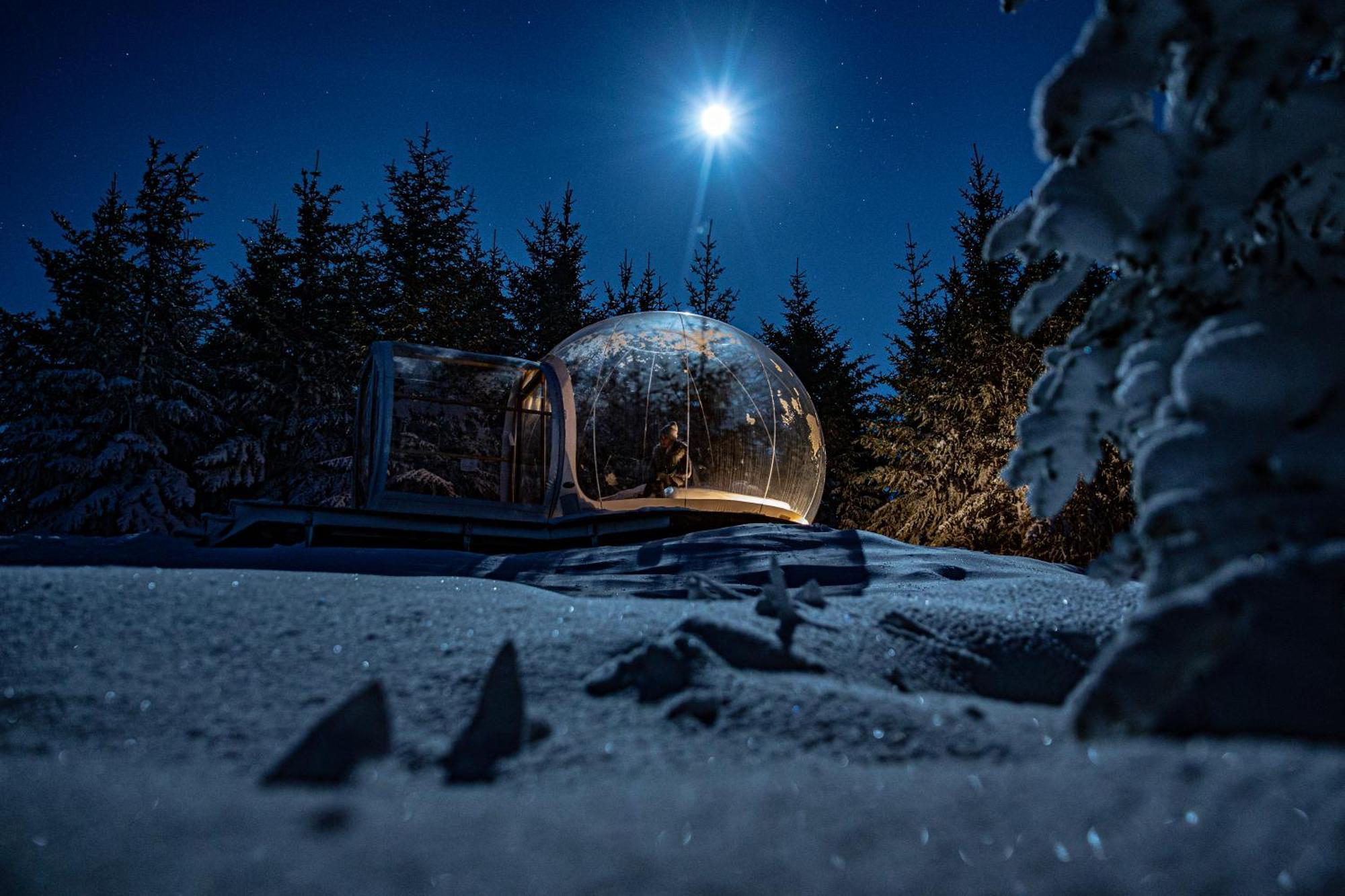 Buubble Hotel - Oelvisholt Selfoss Exterior foto